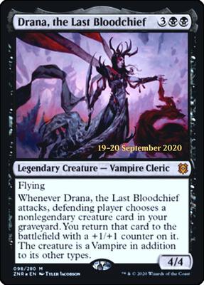 Drana, the Last Bloodchief card from Prerelease Cards