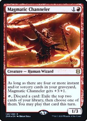 Magmatic Channeler card from Prerelease Cards