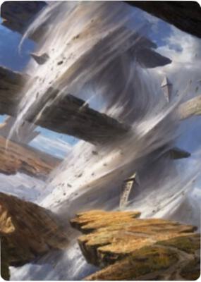 Plains Art Card (8/81) card from Art Series: Zendikar Rising