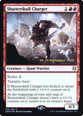 Shatterskull Charger card from Prerelease Cards