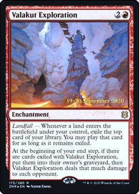 Valakut Exploration card from Prerelease Cards