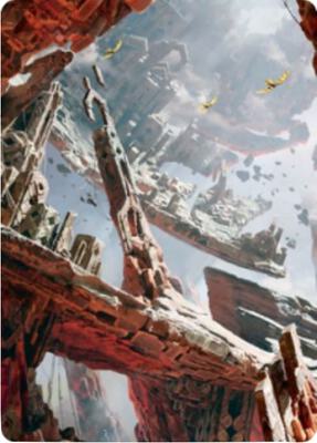 Mountain Art Card (18/81) card from Art Series: Zendikar Rising
