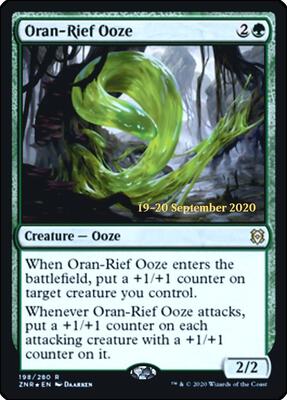 Oran-Rief Ooze card from Prerelease Cards