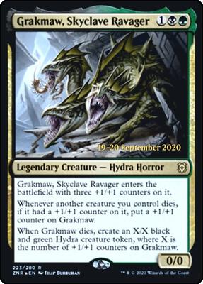 Grakmaw, Skyclave Ravager card from Prerelease Cards