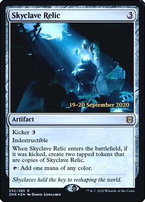 Skyclave Relic card from Prerelease Cards