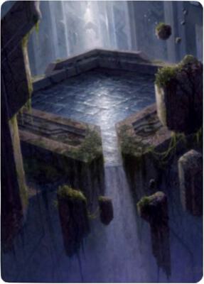 Morphic Pool Art Card card from Art Series: Zendikar Rising
