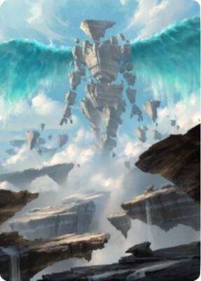 Celestial Colonnade Art Card card from Art Series: Zendikar Rising