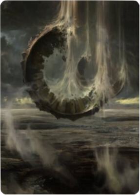 Wasteland Art Card card from Art Series: Zendikar Rising