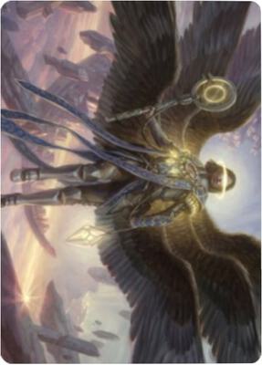 Angel of Destiny Art Card card from Art Series: Zendikar Rising