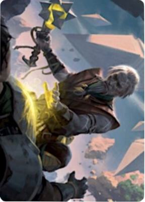 Expedition Healer Art Card card from Art Series: Zendikar Rising