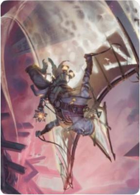 Kitesail Cleric Art Card card from Art Series: Zendikar Rising