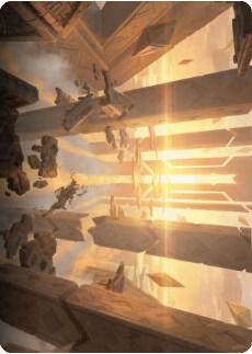 Skyclave Basilica Art Card card from Art Series: Zendikar Rising