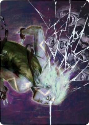 Anticognition Art Card card from Art Series: Zendikar Rising