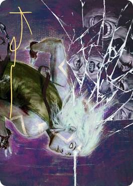 Anticognition Art Card (Gold-Stamped Signature) card from Art Series: Zendikar Rising
