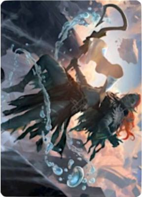 Expedition Diviner Art Card card from Art Series: Zendikar Rising