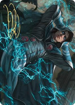 Maddening Cacophony Art Card (Gold-Stamped Signature) card from Art Series: Zendikar Rising