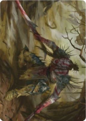 Highborn Vampire Art Card card from Art Series: Zendikar Rising