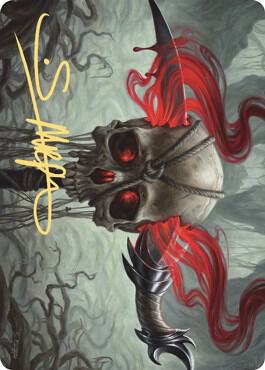Mind Carver Art Card (Gold-Stamped Signature) card from Art Series: Zendikar Rising