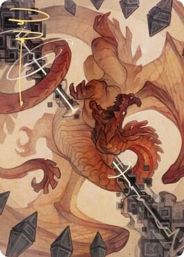 Soul Shatter Art Card (Gold-Stamped Signature) card from Art Series: Zendikar Rising