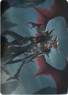 Taborax, Hope's Demise Art Card card from Art Series: Zendikar Rising