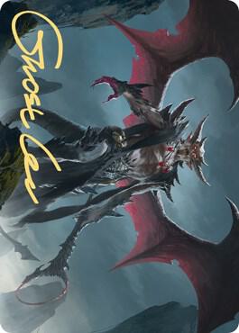 Taborax, Hope's Demise Art Card (Gold-Stamped Signature) card from Art Series: Zendikar Rising