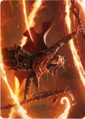 Magmatic Channeler Art Card card from Art Series: Zendikar Rising