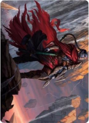 Anowon, the Ruin Thief Art Card card from Art Series: Zendikar Rising