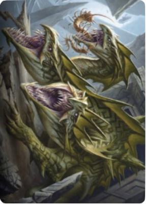 Grakmaw, Skyclave Ravager Art Card card from Art Series: Zendikar Rising