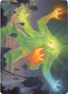Omnath, Locus of Creation Art Card card from Art Series: Zendikar Rising