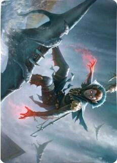 Umara Mystic Art Card card from Art Series: Zendikar Rising