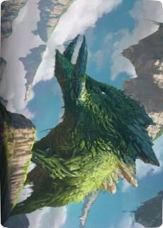 Yasharn, Implacable Earth Art Card card from Art Series: Zendikar Rising