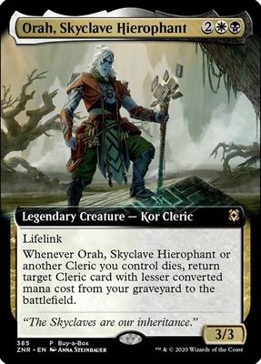 Orah, Skyclave Hierophant card from Buy-A-Box Promos