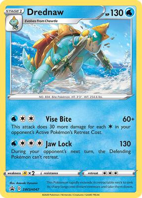 Drednaw - SWSH047 card from SWSH: Sword & Shield Promo Cards