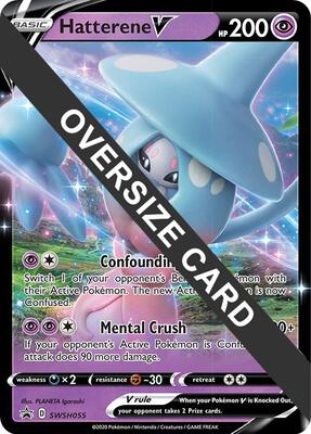 Hatterene V - SWSH055 card from Jumbo Cards