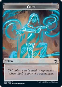 Copy // Illusion Double-Sided Token card from Zendikar Rising
