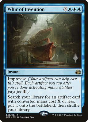 Whir of Invention card from Promo Pack: Zendikar Rising