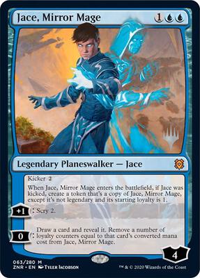 Jace, Mirror Mage card from Promo Pack: Zendikar Rising