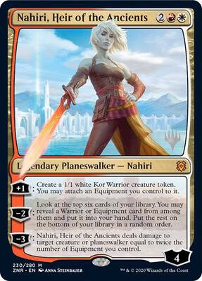 Nahiri, Heir of the Ancients card from Promo Pack: Zendikar Rising