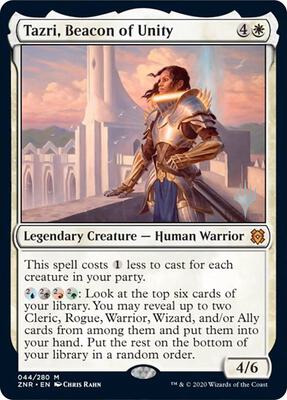 Tazri, Beacon of Unity card from Promo Pack: Zendikar Rising
