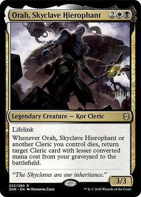 Orah, Skyclave Hierophant card from Promo Pack: Zendikar Rising
