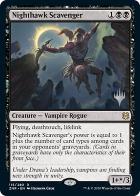 Nighthawk Scavenger card from Promo Pack: Zendikar Rising
