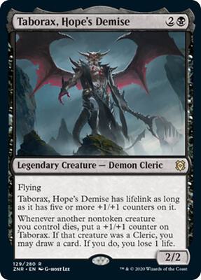 Taborax, Hope's Demise card from Promo Pack: Zendikar Rising