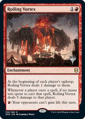Roiling Vortex card from Promo Pack: Zendikar Rising