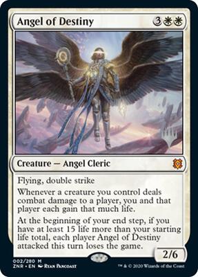 Angel of Destiny card from Promo Pack: Zendikar Rising
