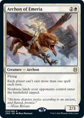 Archon of Emeria card from Promo Pack: Zendikar Rising