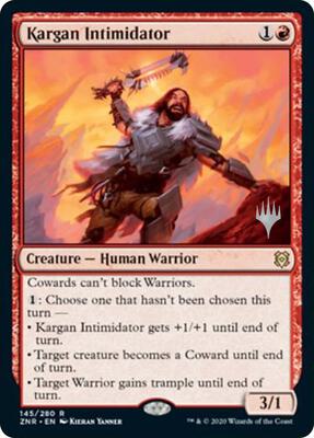 Kargan Intimidator card from Promo Pack: Zendikar Rising