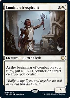 Luminarch Aspirant card from Promo Pack: Zendikar Rising