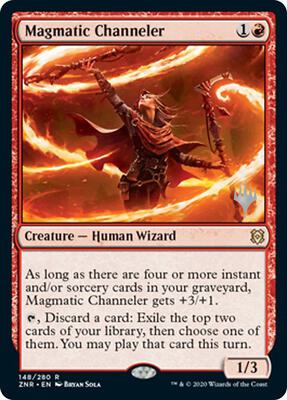 Magmatic Channeler card from Promo Pack: Zendikar Rising