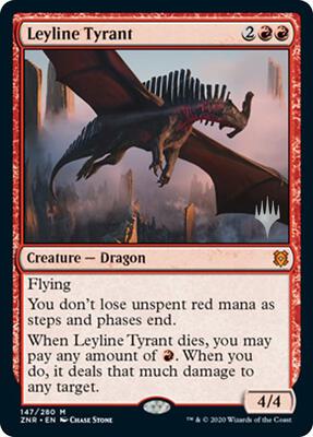 Leyline Tyrant card from Promo Pack: Zendikar Rising