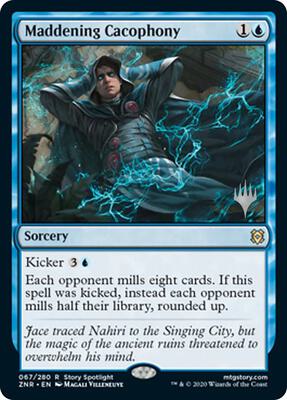 Maddening Cacophony card from Promo Pack: Zendikar Rising